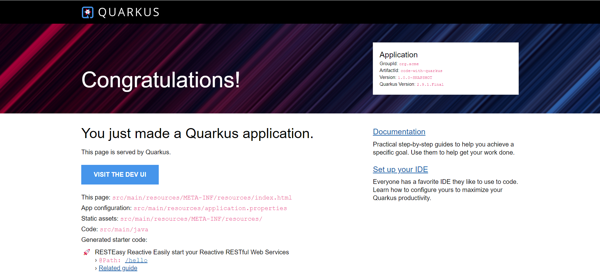 Introduction to Quarkus