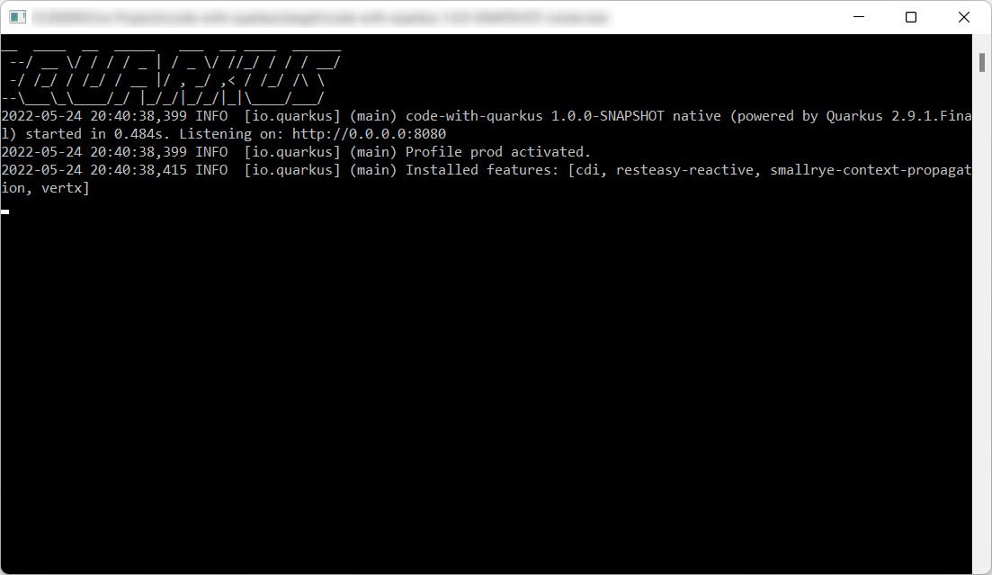 Building Native Applications with Quarkus